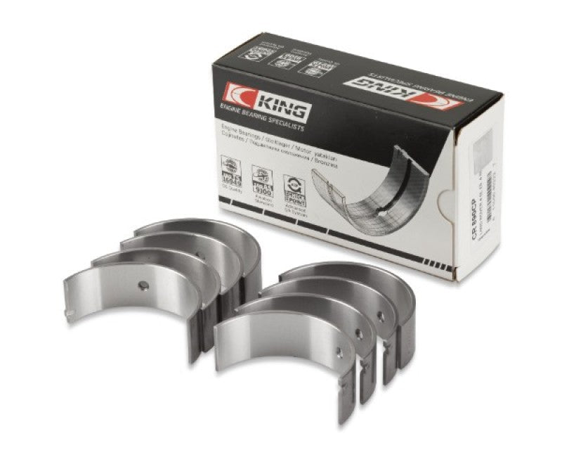 King Engine Bearings - King 91 - 04 Nissan 146CI/2.4L KA24DE L4 / 89 - 97 146CI/2.4L KA24E L4 (Size +0.5) Rod Bearing Set - Demon Performance