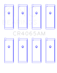 King Engine Bearings - King 91 - 04 Nissan 146CI/2.4L KA24DE L4 / 89 - 97 146CI/2.4L KA24E L4 (Size +1.00) Rod Bearing Set - Demon Performance