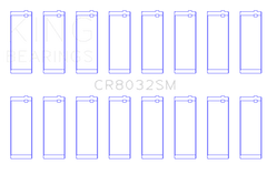 King Engine Bearings - King Chrysler 345/ 370 16V (Size 0.75) Connecting Rod Bearing Set - Demon Performance