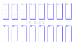 King Engine Bearings - King Ford 281CI/302CI/330CI 4.6L/5.0L/5.4L V8 (Size STD) Rod Bearing Set - Demon Performance