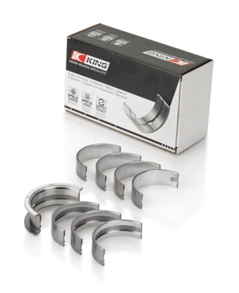 King Engine Bearings - King Infiniti/Nissan 181CI 3.0L VG30DE/TT V6/122CI 2.0L VG20DET V6 (Size +0.50) Main Bearing Set - Demon Performance