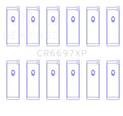 King Engine Bearings - King Nissan RB25/RB26 (Size 0.025mm) Performance Rod Bearing Set - Demon Performance