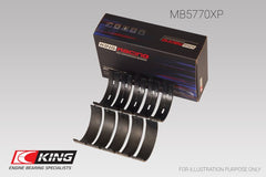 King Engine Bearings - King Nissan VK45DD/E/ VK50VE/ Vk56DE/VD (Size 0.26) Main Bearing Set - Demon Performance
