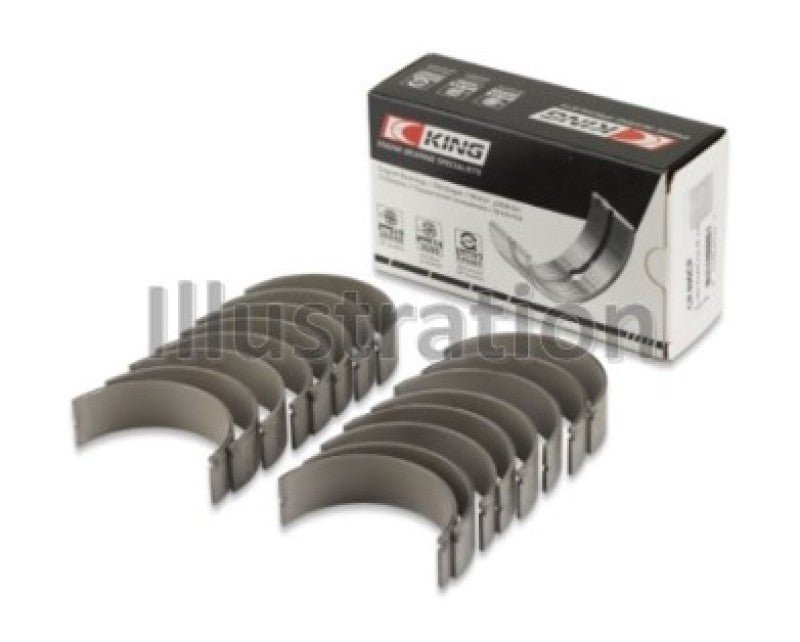 King Engine Bearings - King Nissan VK56DE / VK56VDS / VK45DE / VK50VE (Size STD) Rod Bearing Set - Demon Performance