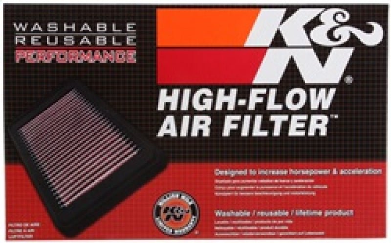 K&N Engineering - K&N 02-10 Dodge Ram 1500/2500/3500 3.7/4.7/5.7L Drop In Air Filter - Demon Performance