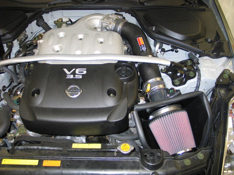 K&N Engineering - K&N 03 - 05 Nissan 350z V6 - 3.5L Performance Intake Kit - Demon Performance