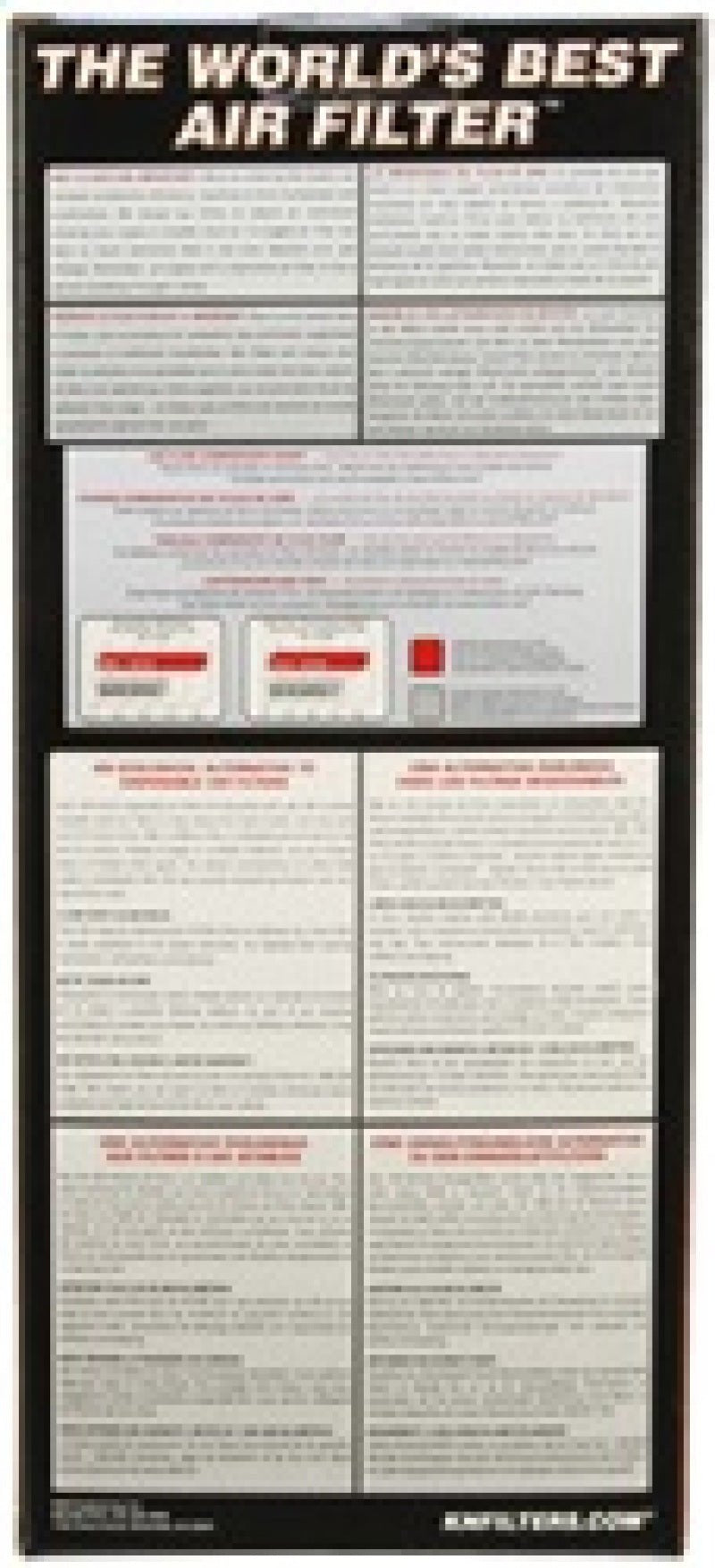 K&N Engineering - K&N 05 - 06 Porsche Boxster 2.7L - F6/3.2L - F6 Drop In Air Filter - Demon Performance
