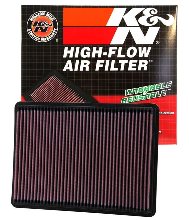 K&N Engineering - K&N 07-07 Jeep Liberty / 05-10 Grand Cherokee/Commander Drop In Air Filter - Demon Performance