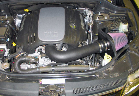 K&N Engineering - K&N 11 Dodge Durango 5.7L V8 / 11 Jeep Grand Cherokee 5.7L V8 Aircharger Performance Intake - Demon Performance