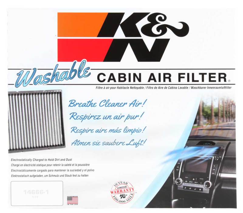 K&N Engineering - K&N 13 - 16 Audi SQ5 3.0L V6 Cabin Air Filter - Demon Performance
