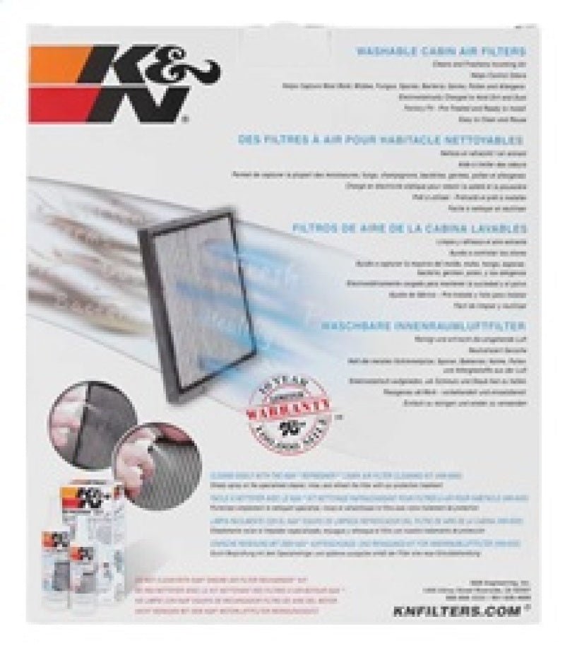 K&N Engineering - K&N 15 - 17 Ford Mustang 2.3L - L4 F/I Cabin Air Filter - Demon Performance