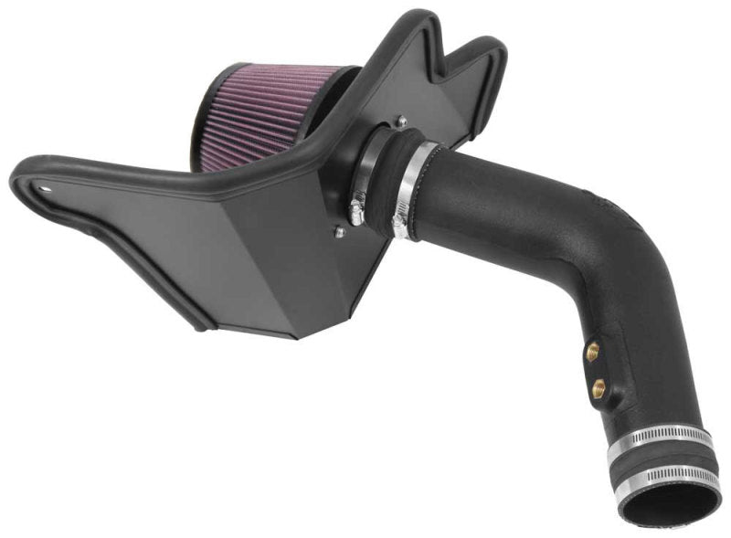 K&N Engineering - K&N 15 - 17 Ford Mustang 3.7L V6 F/I Performance Intake Kit - Demon Performance