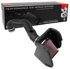 K&N Engineering - K&N 16 - 17 Nissan Titan XD V8 - 5.0L DSL 63 Series Aircharger Performance Intake - Demon Performance