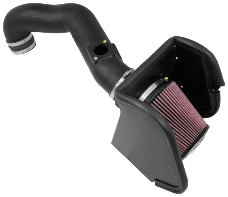 K&N Engineering - K&N 16 - 17 Nissan Titan XD V8 - 5.0L DSL 63 Series Aircharger Performance Intake - Demon Performance