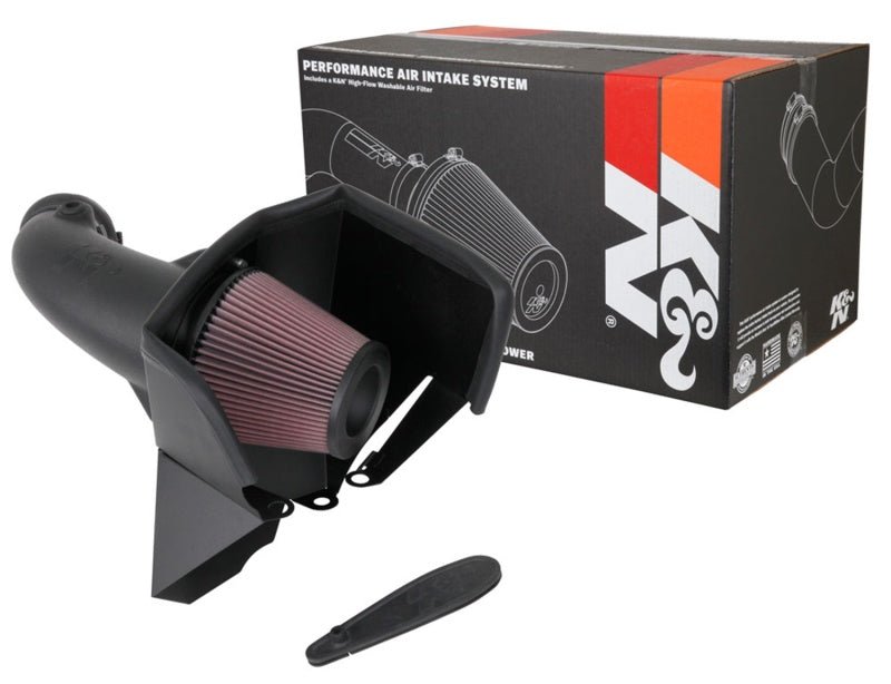 K&N Engineering - K&N 18-19 Jeep Grand Cherokee Trackhawk V8-6.2L F/I Aircharger Performance Intake - Demon Performance
