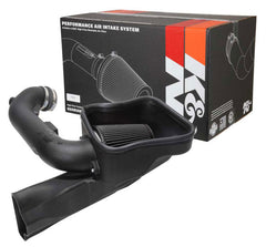 K&N Engineering - K&N 18 - 23 Ford Mustang GT 5.0L V8 F/I Dryflow Performance Air Intake System - Demon Performance