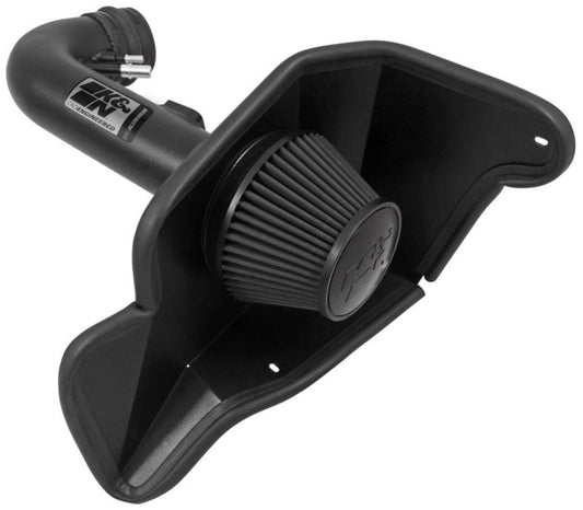 K&N Engineering - K&N 2015 Ford Mustang GT 5.0L V8 Black Performance Intake Kit - Demon Performance