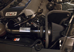K&N Engineering - K&N 2015 Ford Mustang GT 5.0L V8 Black Performance Intake Kit - Demon Performance