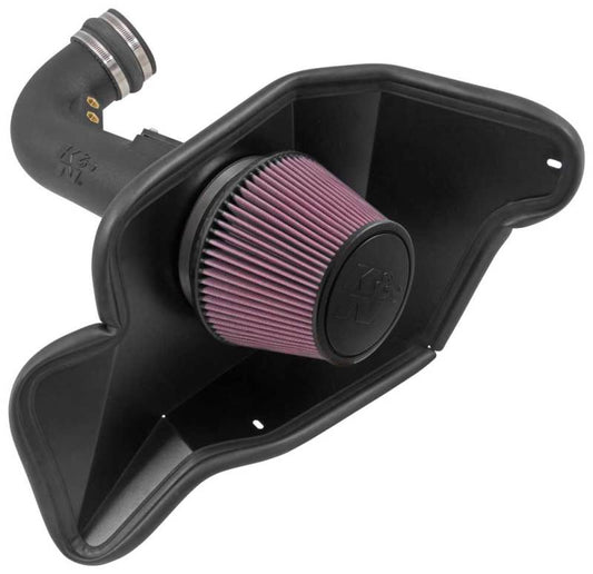 K&N Engineering - K&N 2015 Ford Mustang GT 5.0L V8 F/I Performance Intake Kit - Demon Performance