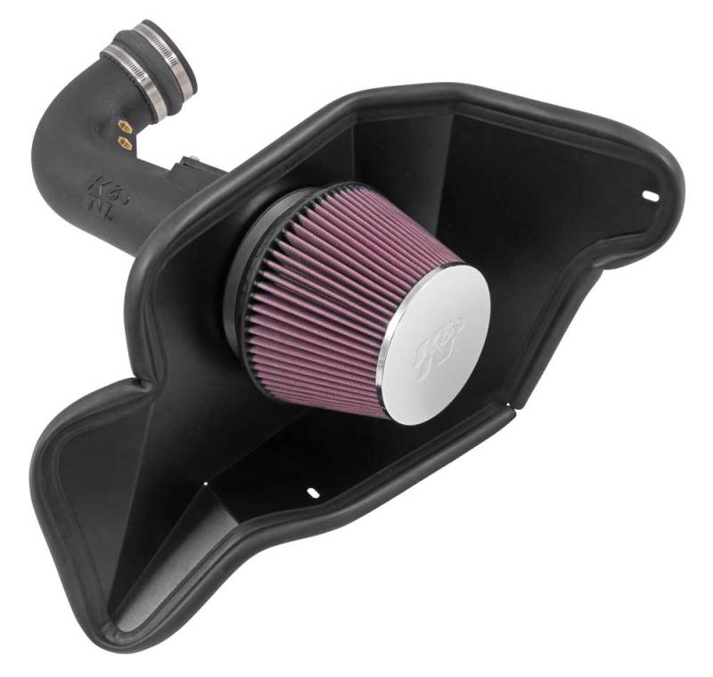 K&N Engineering - K&N 2015 Ford Mustang GT 5.0L V8 F/I Performance Intake Kit - Demon Performance