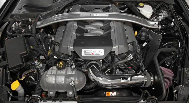 K&N Engineering - K&N 2015 Ford Mustang GT 5.0L V8 Typhoon Intake Kit - Demon Performance