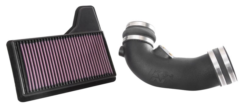 K&N Engineering - K&N 2015 Ford Mustang V8 - 5.0L Performance Air Intake System - Demon Performance