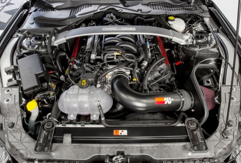 K&N Engineering - K&N 2016 - 2017 Ford Mustang Shelby 5.2L V8 Typhoon Cold Air Intake System - Demon Performance