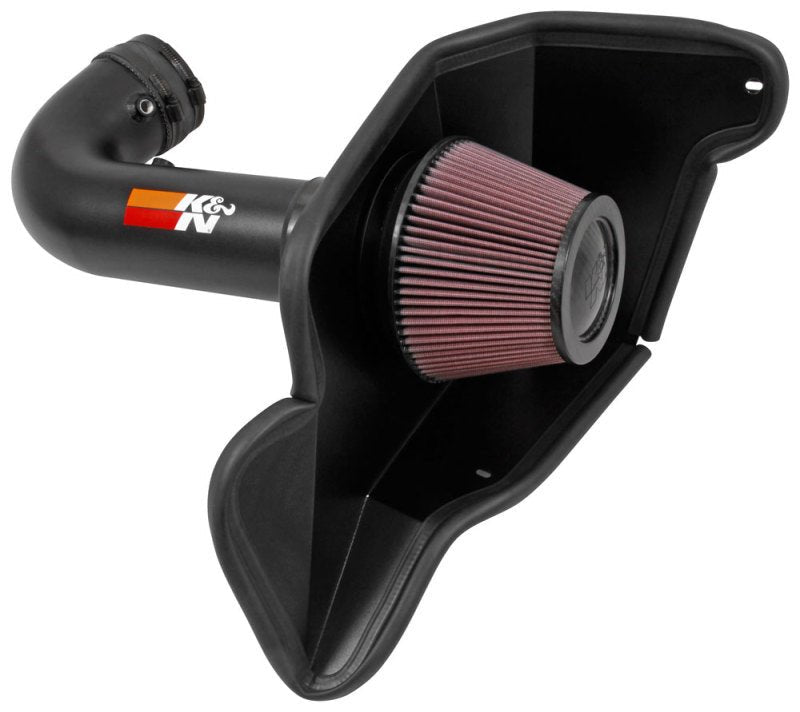 K&N Engineering - K&N 2016 - 2017 Ford Mustang Shelby 5.2L V8 Typhoon Cold Air Intake System - Demon Performance