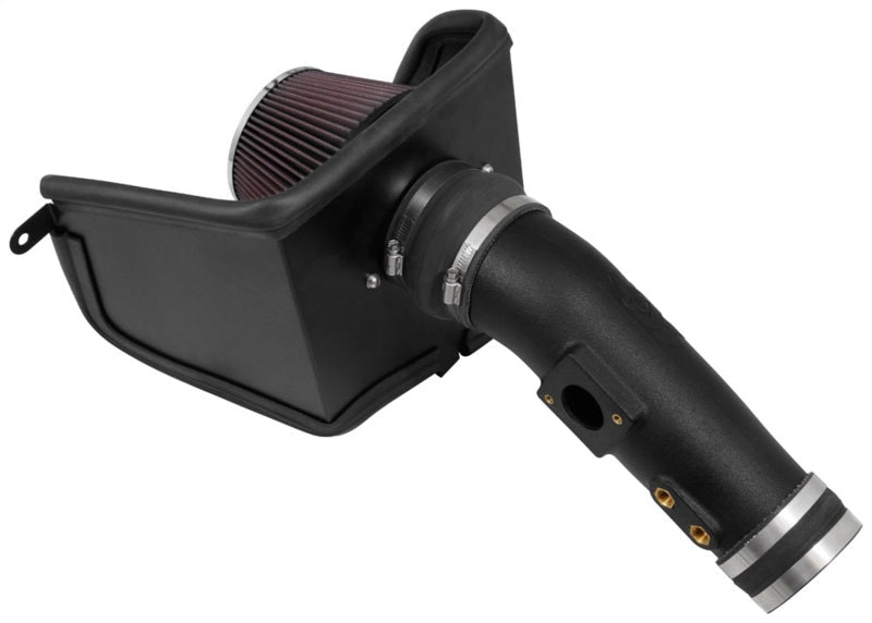 K&N Engineering - K&N 2017 Nissan Titan V8 - 5.6L F/I Aircharger Performance Intake - Demon Performance