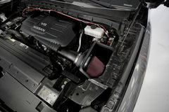 K&N Engineering - K&N 2017 Nissan Titan V8 - 5.6L F/I Aircharger Performance Intake - Demon Performance