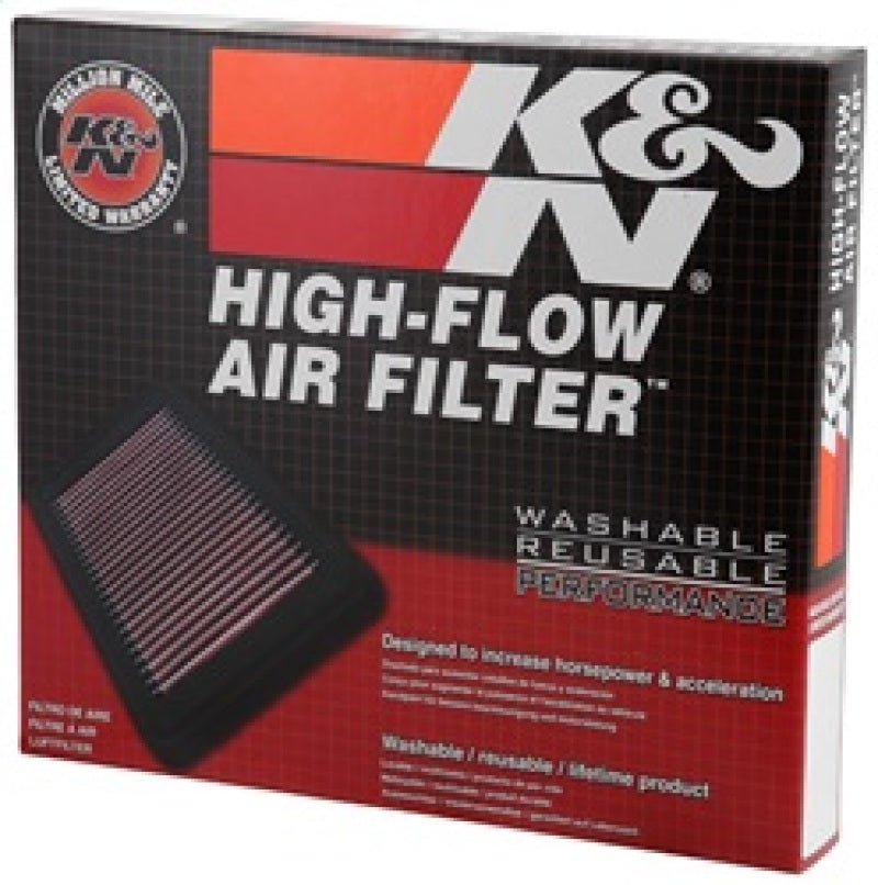 K&N Engineering - K&N 2017 Nissan Titan V8 - 5.6L F/I Drop In Replacement Air Filter - Demon Performance
