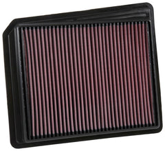 K&N Engineering - K&N 2017 Nissan Titan V8 - 5.6L F/I Drop In Replacement Air Filter - Demon Performance