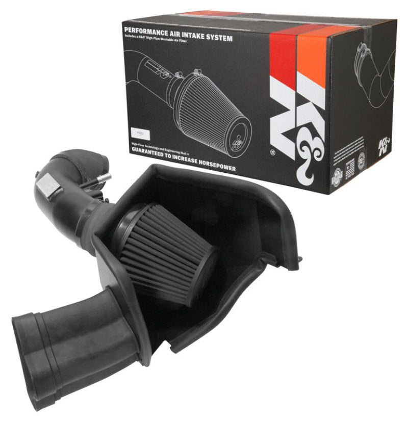 K&N Engineering - K&N 2018 Ford Mustang GT V8 5.0L F/I Performance Intake Kit - Demon Performance