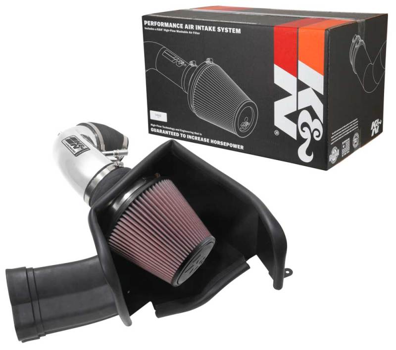 K&N Engineering - K&N 2018 Ford Mustang GT V8 5.0L F/I Typhoon Air Intake - Demon Performance