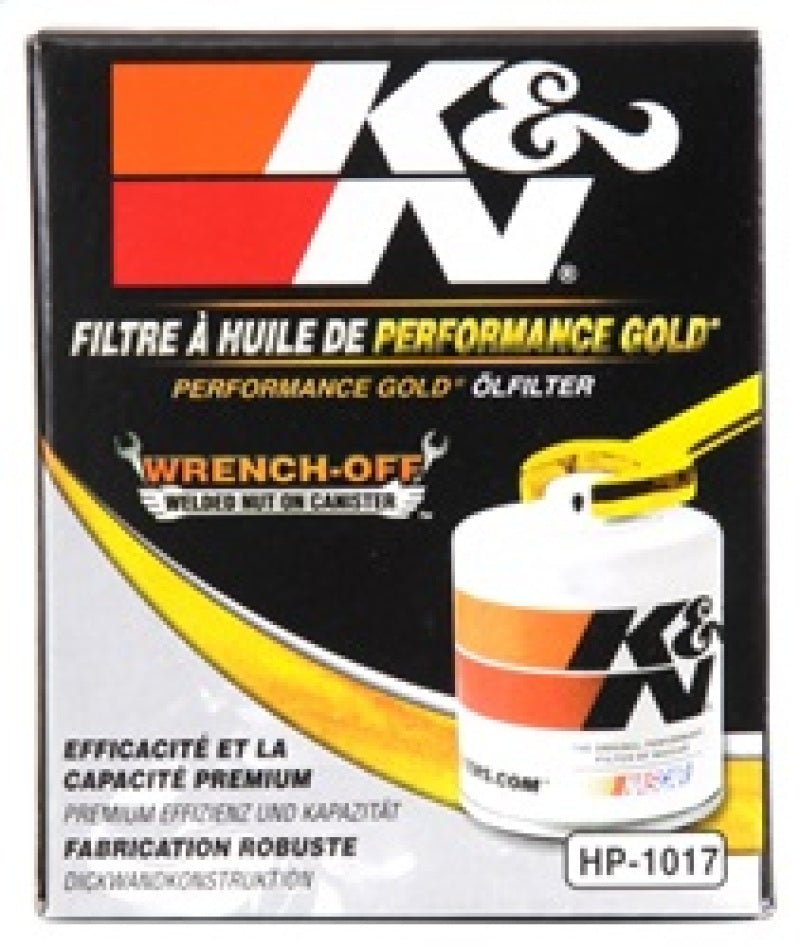 K&N Engineering - K&N 3.74inch / 2.98 OD Performance Gold Oil Filter - Demon Performance