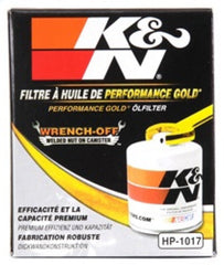 K&N Engineering - K&N 3.74inch / 2.98 OD Performance Gold Oil Filter - Demon Performance