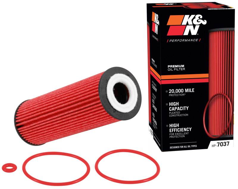 K&N Engineering - K&N Ford / Lincoln 1.938in OD x 5.5in H Oil Filter - Demon Performance