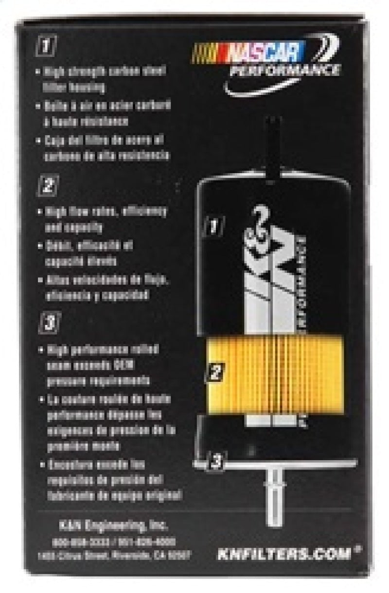 K&N Engineering - K&N Fuel Filter 84 - 89 Nissan 300ZX, 00 - 04 Nissan Xterra. 95 - 97 Nissan 200SX - Demon Performance