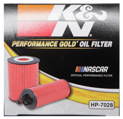 K&N Engineering - K&N Performance Oil Filter for 2010+ Mercedes Benz GLE350D 3.0L V6 DSL 2.75in OD x 3.625in H - Demon Performance