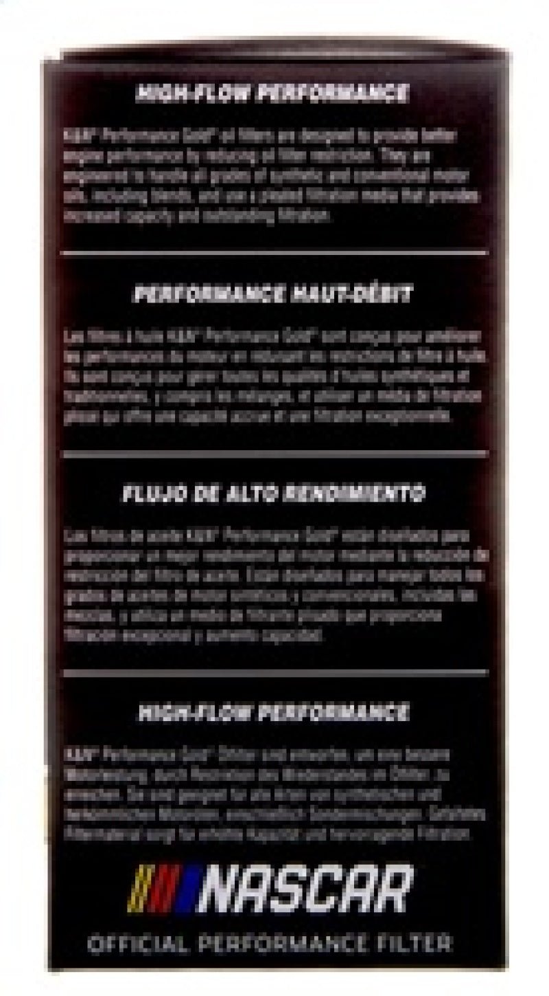 K&N Engineering - K&N Performance Oil Filter for 2019 Audi A3 2.0L - Demon Performance