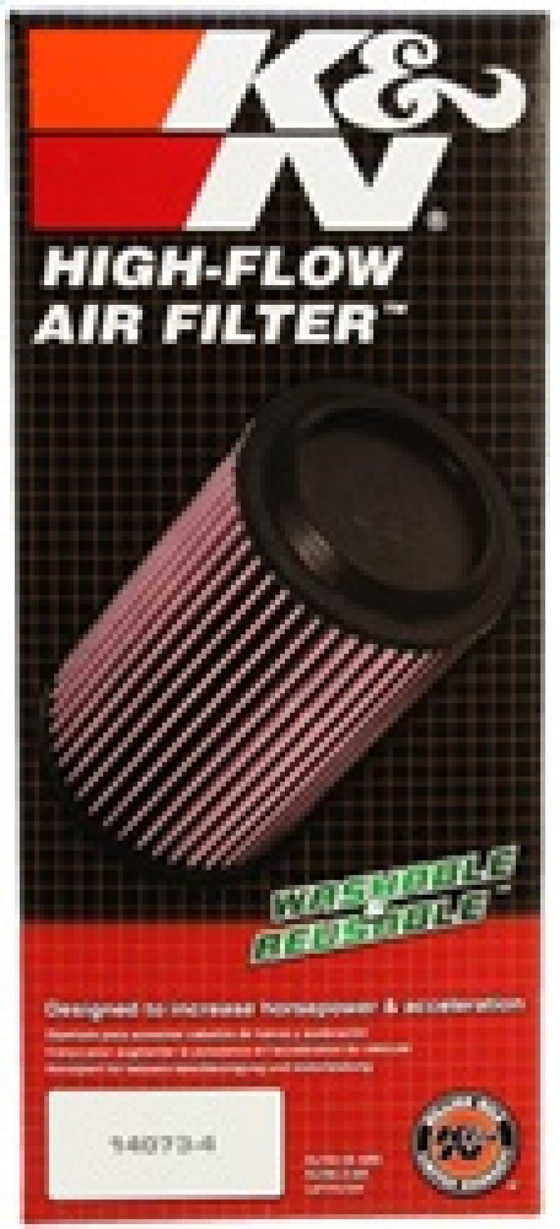 K&N Engineering - K&N Replacement Air Filter 09 - 12 Porsche 911 3.6L/3.8L - Demon Performance