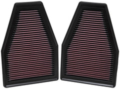 K&N Engineering - K&N Replacement Air Filter 12 - 13 Porsche 911 3.4L / 12 911 3.8L / 13 911 3.6L / 13 911 Carrera 3.8L - Demon Performance