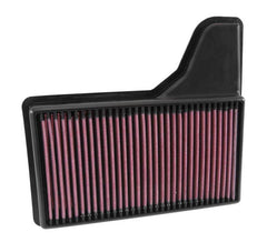 K&N Engineering - K&N Replacement Panel Air Filter for 2015 Ford Mustang 2.3L L4/3.7L V6/5.0L V8 - Demon Performance