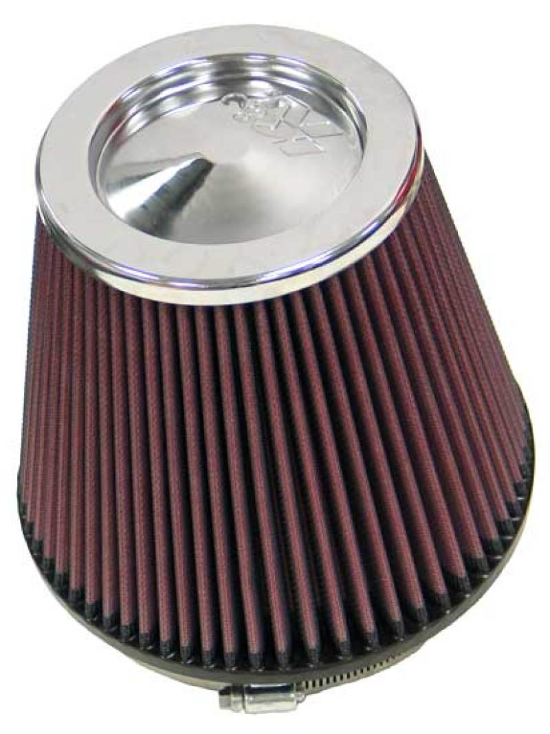 K&N Engineering - K&N Round Tapered Universal Air Filter 6in Flange ID x 7.5in Base OD x 5in Top OD x 6.5in Height - Demon Performance