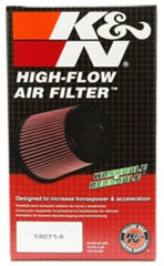 K&N Engineering - K&N Universal Air Filter - Round Tapered 3.5in Flange ID / 5.5in Base OD / 4.5in Top OD / 6.5in H - Demon Performance