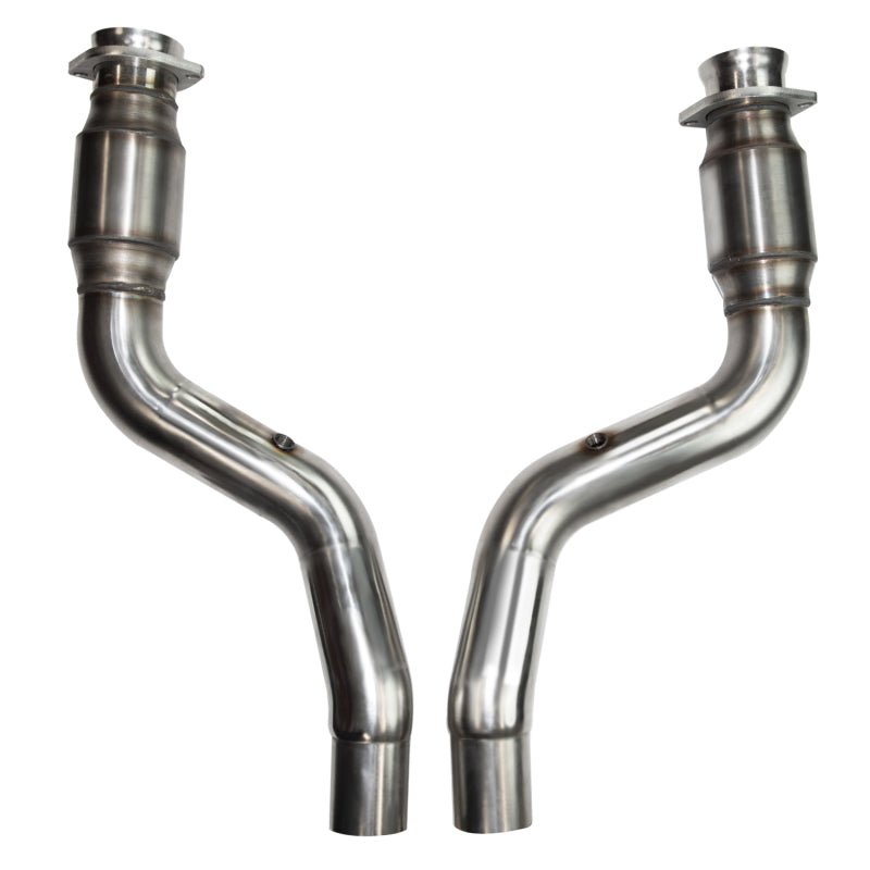 Kooks Headers - Kooks 05 - 13 Charger 5.7L 3in In x 2 1/2in Out GREEN Cat SS Conn. Pipes - Demon Performance