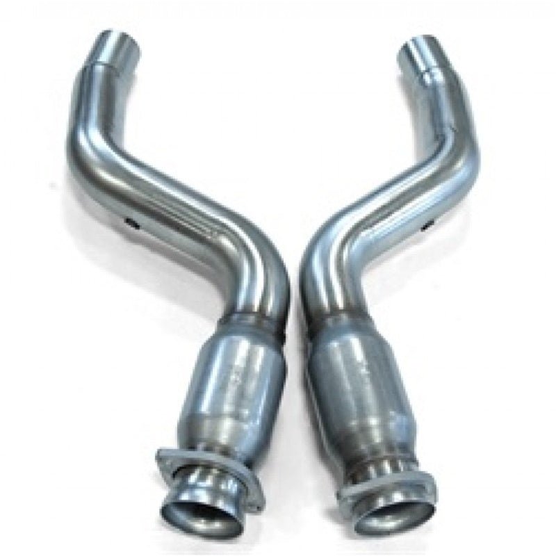 Kooks Headers - Kooks 06 - 10 Charger SRT8 3in In x 2 3/4in Out GREEN Cat SS Conn. Pipes - Demon Performance