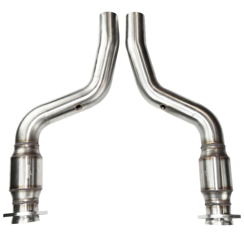Kooks Headers - Kooks 06 - 10 Dodge Charger SRT8 3in In x 3in Out GREEN Cat SS Conn. Pipes - Demon Performance