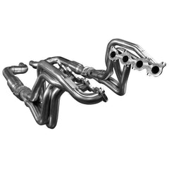 Kooks Headers - Kooks 15+ Mustang 5.0L 4V 2in x 3in SS Headers w/Green Catted OEM Connection Pipe - Demon Performance