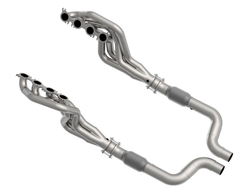 Kooks Headers - Kooks 2020 Mustang GT500 5.2L 2in x 3in SS Headers w/GREEN Catted Connection Pipe - Demon Performance